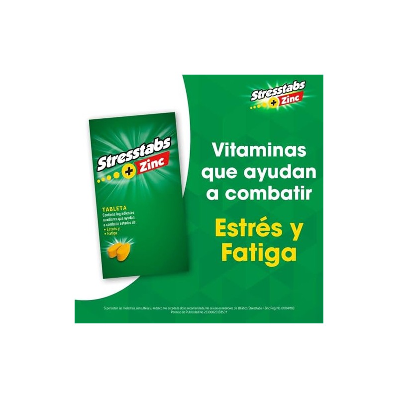 600 Multivitaminico Zinc Vitamina Frasco Tabletas