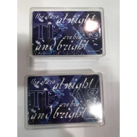 Texas Souvenir Playing Cards Set of 2