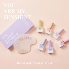 Gentle Pink Hello Syrup Your Mine Sun Sign 6 Piece Set / 젠틀핑크 헬로시럽 유어마인 썬사인 6종세트