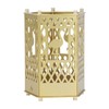 Metal Assembled Pen Holder Gold Hollow Pattern Flamingo Surfaces Plating