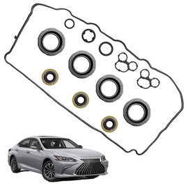 VS50825R Engine Valve Cover Gasket Set for Toyota Camry 2.4 2.5 L, for RAV4 Lexus ES300h NX300h Scion TC 2.5L 2009-2015, for Highlander Sienna Venza 2.7L 2016-2020, Replace VS 50825 R VS50721