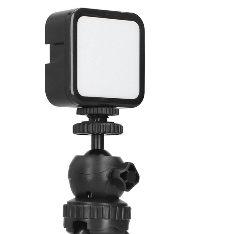 Portable Phone Microphone Vlogging Equipment Microphone Kit with LED Light