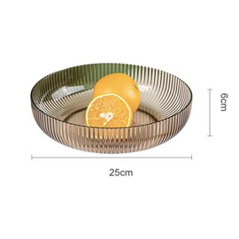 Zcooooool Fruit Bowl Stylish Designed Fruit Basket Food Grade Plastic Super Durable Fruit Bowls