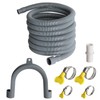 Manste Washer Drain Hose Extension,10FT, Washing Machine Drain Hose Extension，extra