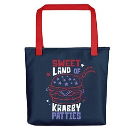 SpongeBob SquarePants The Krusty Krab Land of Krabby Patties Premium Tote Bag