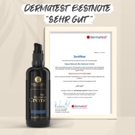 Organic Hyaluronic Cream Face High Dose 100 ml + Argan Oil + Aloe Vera + Coconut Oil • 100% Vegan & Organic • Natural Cosmetics Made in Germany ✓ Anti-Wrinkle Cream ✓ Moisturising Cream Anti-Ageing