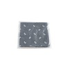 Komonee Tie Neck Ring Loop Clasp Silver Colour With Grey