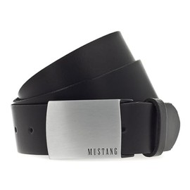 MUSTANG Classic Belt W115 Black - Can be Shortened, black
