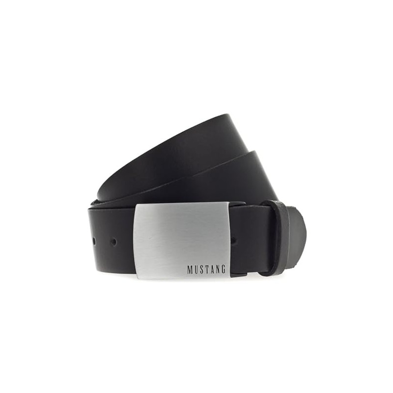 MUSTANG Classic Belt W115 Black - Can be Shortened, black