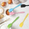 Teigschaber Set Silikon,Silikon Spatel, Teigspachtel,Teigschaber Silikon,5 Stück Hitzebeständige Spatel mit