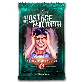 Van Ryder Games Hostage Negotiator Abductor Pack 8 – A Game Expansion 20 Minutes of Gameplay for 1 Player – for Teens and Adults Ages 15+ - English Version