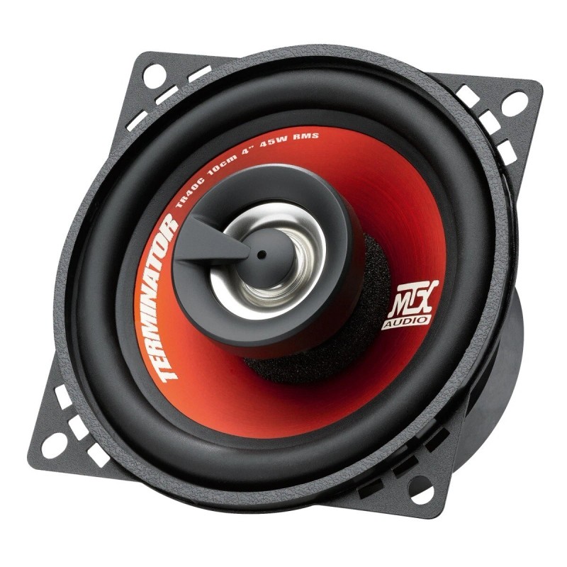 MTX TR40C Terminator Coaxial Speakers 4" 2-way 45W RMS 4Ω