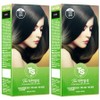 TS Good hair dye, No. 7 light brown, 2 pcs / TS 착한염색 염모제, 7호 연한갈색, 2개