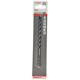 Broca CYL-5 Ø1/4" X 4" X 6" Concreto y piedra