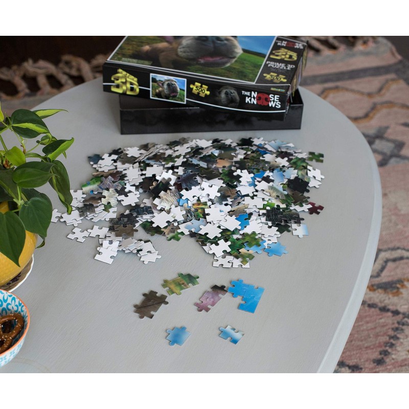 Super 3D Adorable Pug 500 pcs- Pugsley