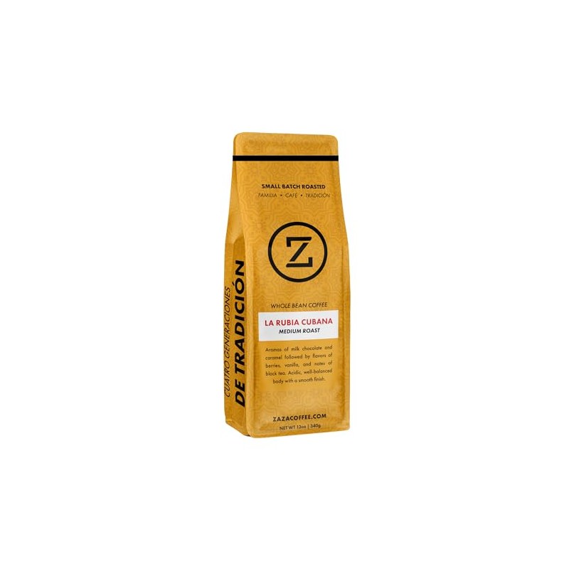Zaza Coffee La Rubia Cubana Medium Roast Coffee