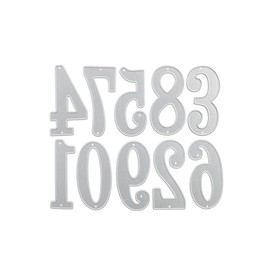 Stanzenshop Cutting Stencil Large Numbers, Cutting Dies Numbers, Cutting Dies Stencils, Scrapbooking, Card Making, DIY, Embossing Stencils, Paper Cards, Cutting Dies