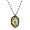 Victorian Vault Time Clock Steampunk Pendant Necklace on Chain (Design