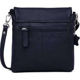 Designer Genuine Nappa Leather Handcrafted Shoulder Bag for Women Small Ladies Everyday Crossover Work Shoulder Bag, navy