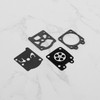 ECSiNG 2 Set Chainsaws Carburetor Diaphragm Repair Rebuild Kit Carburettor
