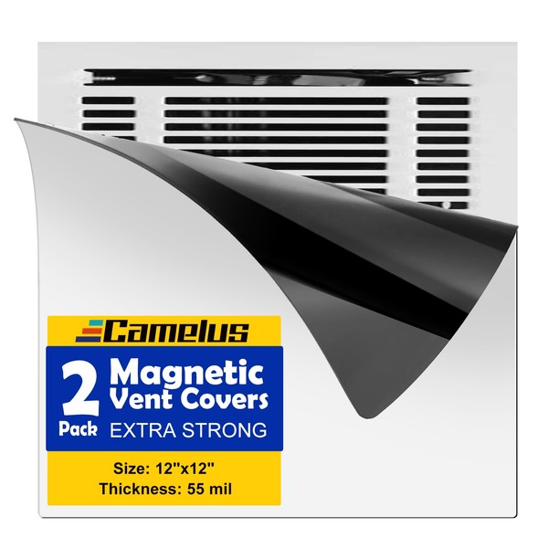 Magnetic Vent Covers, Air Vent Covers, UPGRADED 12" x 12",