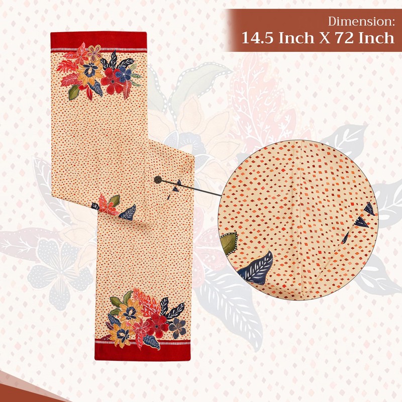 Maison d'Hermine Table Runner 100% Cotton Double Layer Table Runners