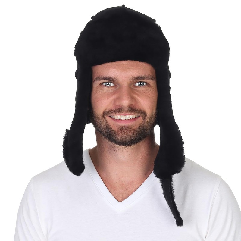 Harrys-Collection Pilot Hat Aviator Hat Made of Finest Merino Lambskin