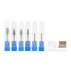 Mgoodoo 6PCS Nail Drill Bits, 3/32'' Efile Nail Drill Bits,