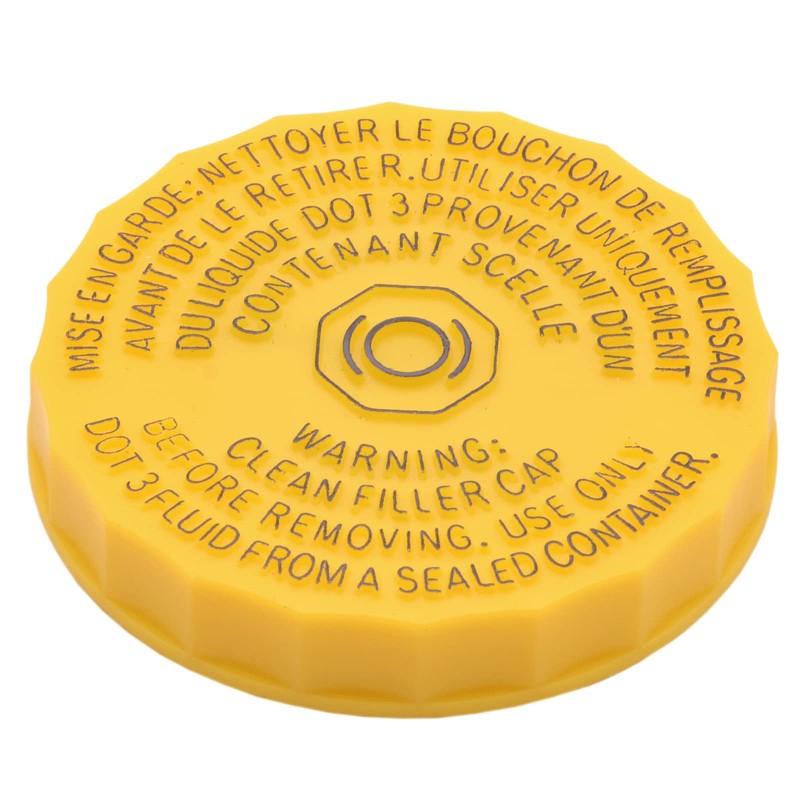 HAOTOM Brake Master Cylinder Reservoir Cap Compatible For Jeep Cherokee