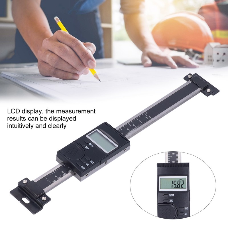 Vertical Vernier Caliper IP45 Waterproof Digital Linear Scale with LCD
