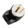 (2xPCS) Right Angle Nema 5-15P 15A 125V AC Plug, [UL