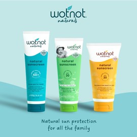 Wotnot Family Natural Sunscreen SPF 30+, 150 grams