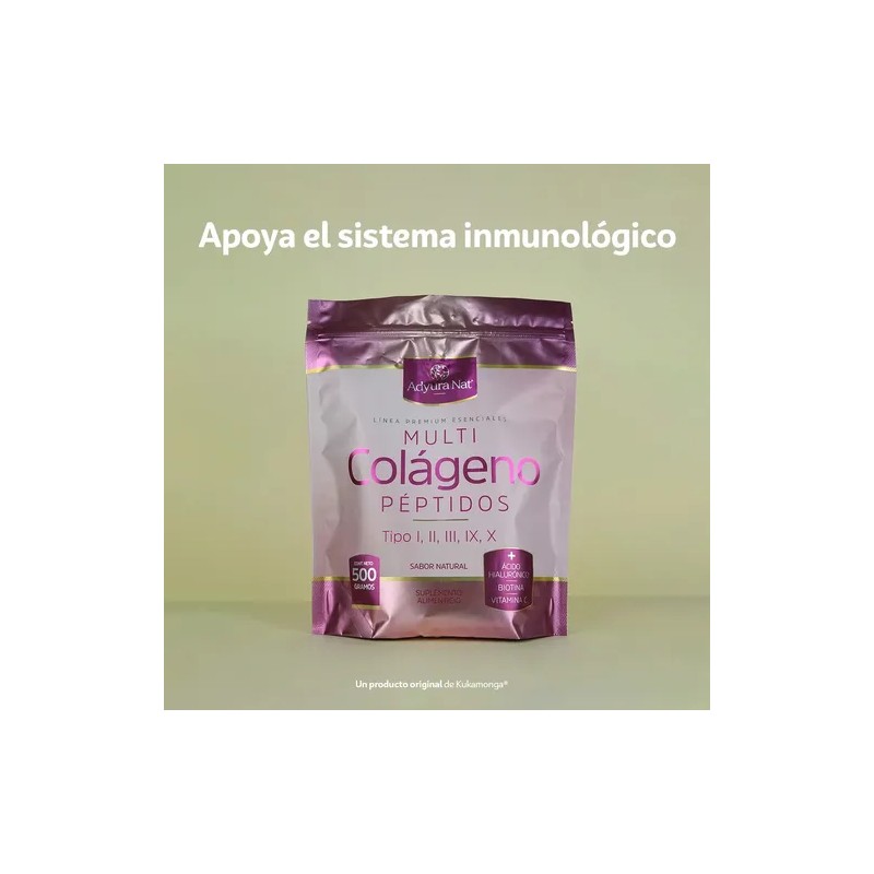Colágeno Hidrolizado Biotina Ácido Hialurónico
