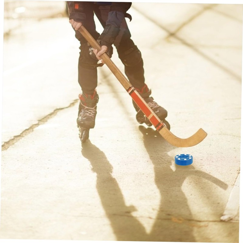 ibasenice 2Pcs Roller Hockey Pucks for Street Hockey Professional Grade