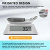 4PCS Weighted Adaptive Utensils, Parkinsons Utensils, Straight