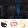 DollaTek Projection Alarm Clock for Bedroom Digital Ceiling Radio Alarm