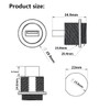 PENGLIN USB 3.0 Female to Male Waterproof Adapter, USB 3.0
