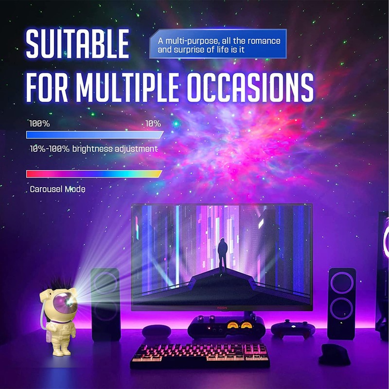 Astronaut Galaxy Projector Space Light – Star Projector Galaxy Light