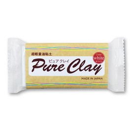 Nihon Kyozai Seisakujo 0863 Ultra Light Oil Clay, Pure Clay, White, Hobby Material