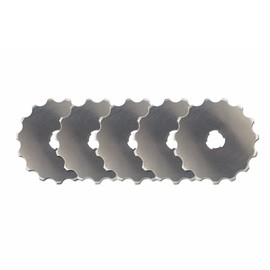 JOMOSART - Cuchillas rotativas para olfa, fiskars, DAFA, cortador rotativo de 45 mm para acolchar álbumes de recortes, costura, manualidades, repuesto Truecut para tela acolchada, papel, etc