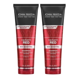 John Frieda Radiant Red Color Protecting Daily Shampoo with Light Enhancers - 8.45 oz - 2 pk