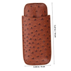 Ipetboom Portable Case Pattern Travel Humidor Compact and Lightweight Holder for Easy Carrying Craftsmanship for Storing