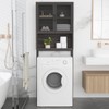 Launica Over The Toilet Storage Cabinet, Industrial Bathroom Organizer Above