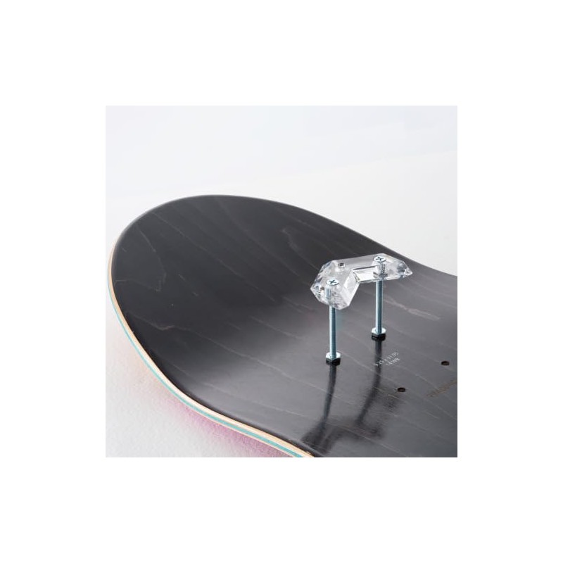 Premium Clear Skateboard Wall Mount - Vertical Display Hanger