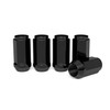 20pcs Black Bulge Lug Nuts - 9/16-18 Thread Size -