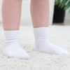 ZAPLES Baby Non Slip Grip Crew Socks with Anti Skid