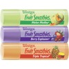 Blistex Fruit Smoothies Lip Moisturizers 3 Sticks 0.10 oz each