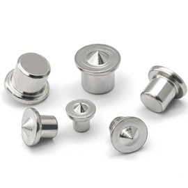 ISDVBUY 20 PCS Dowel Pins Center Point Set - Tenon Center Transfer Plugs Point for Professional Woodworking Accessories 5 Sizes (1/4", 5/16", 3/8", 1/2" Inch)