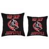 Hop Skip Jumpstyle Dynamic Movement Throw Pillow