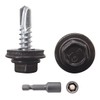 Marcopol Pack of 150 Metal Roofing Screws 4.8 x 19